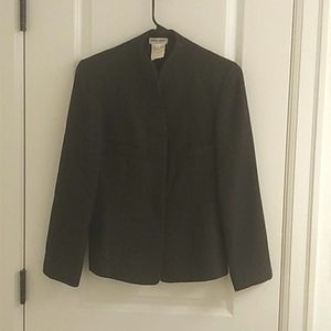 Vintage Armani brown tweed blazer, sz 4